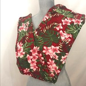 Lularoe Hawaiian Floral TC Leggings